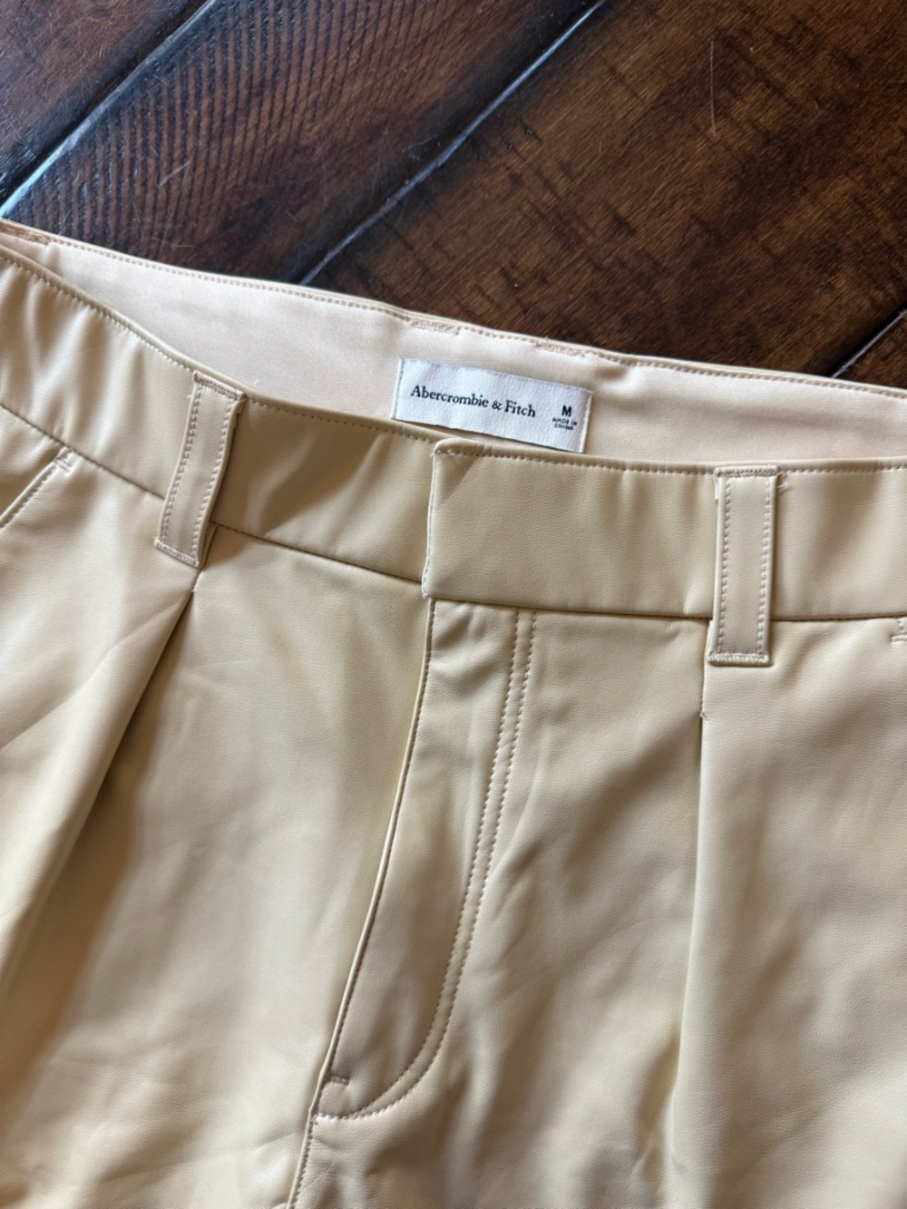 Abercrombie & Fitch Faux Leather
